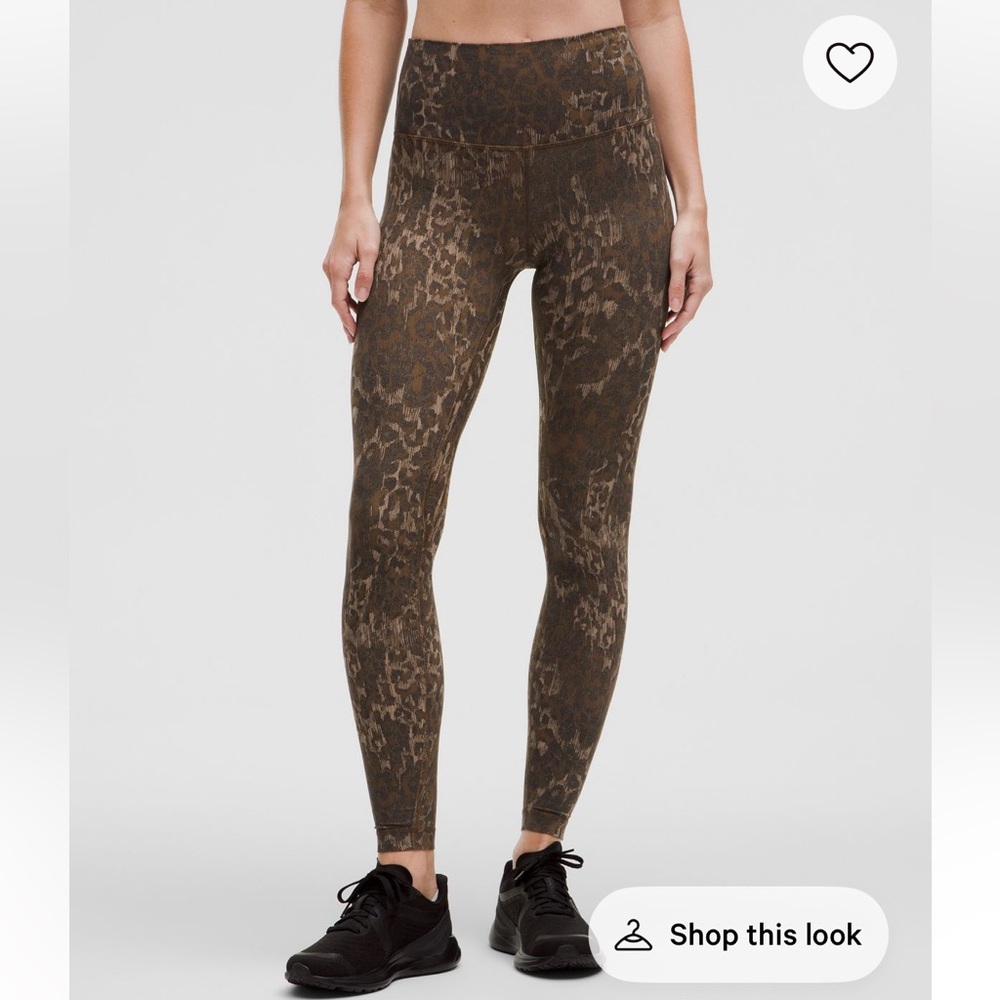 Lululemon Align High-Rise 28” (Leopard)